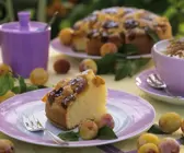 Rührkuchen mit Mirabellen