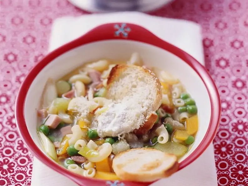 Gemüsesuppe für Kinder
