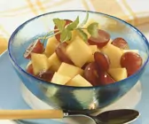 Mango-Traubensalat