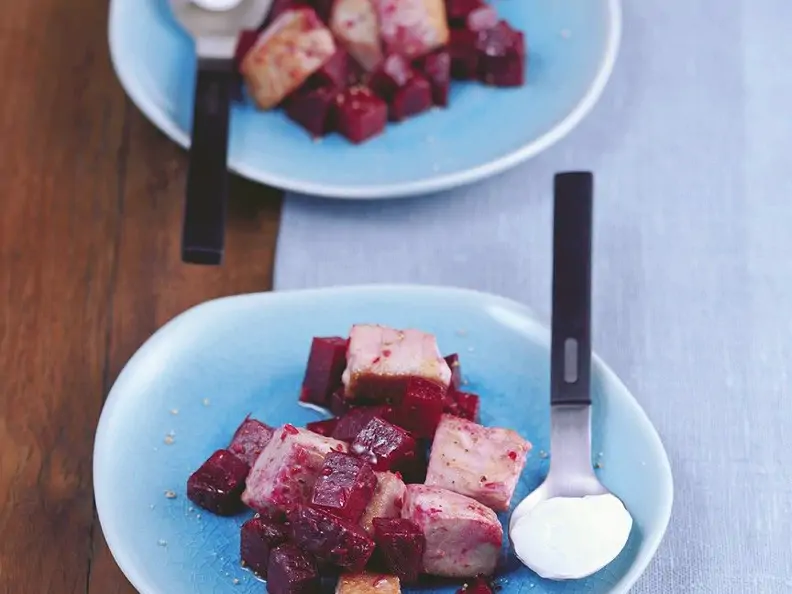 Thunfisch mit Roter Bete