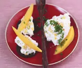 Frischkäseaufstrich mit Mango
