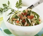 Kohl-Spinatsalat