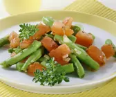 Bohnengemüse mit Tomaten