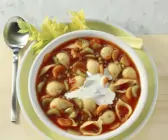 Linsen-Tomatensuppe