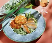 Hähnchenbrust mit Kartoffelrösti