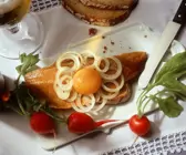 Heringsbrot mit Ei