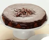 Einfacher Schokoladenkuchen für die Springform