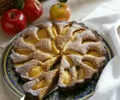 Versunkener Vollkorn-Apfelkuchen