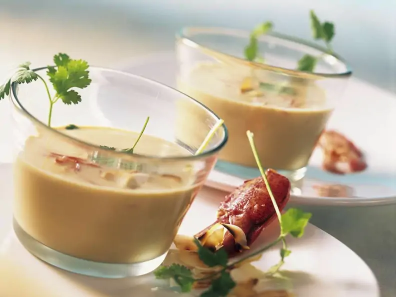 Hummercremesuppe