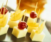 Käse-Frucht-Häppchen