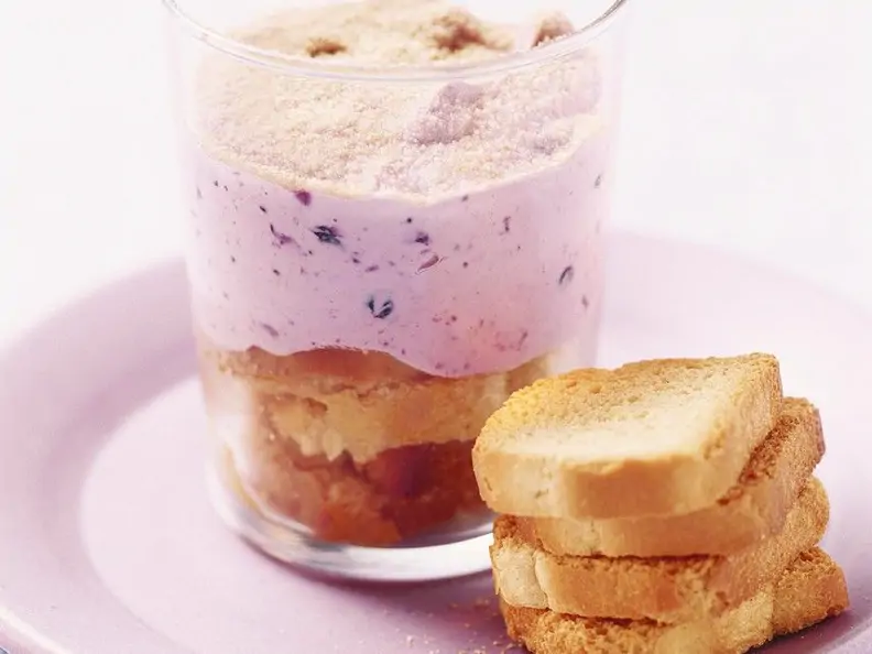 Schichtdessert mit Mascarponecreme