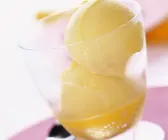 Zitronensorbet