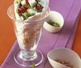 Wrap mit Salatfüllung