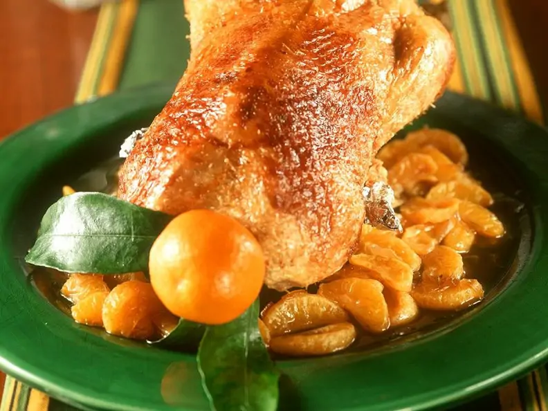 Mandarinen-Hähnchen