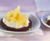 Süße Quark-Birnenhäppchen