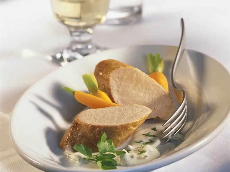 Schweinefilet aus der Mikro