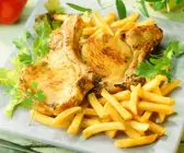 Koteletts mit Pommes