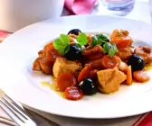 Fruchtige Hähnchenpfanne