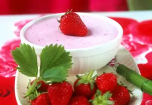 Erdbeerquark mit Mascarpone