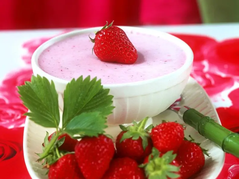 Erdbeerquark mit Mascarpone