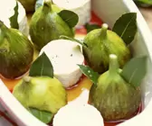 Feigen mit Ziegenkäse