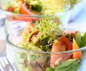 Kopfsalat mit Tomaten