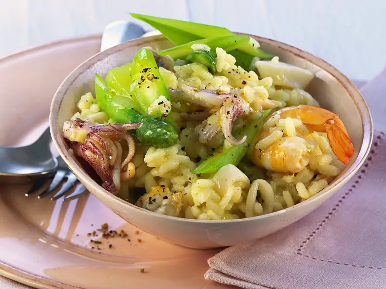 Meeresfrüchterisotto
