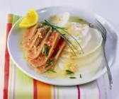 Kurzgebratener Thunfisch mit Rettichsalat