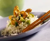 Reis mit Hähnchen