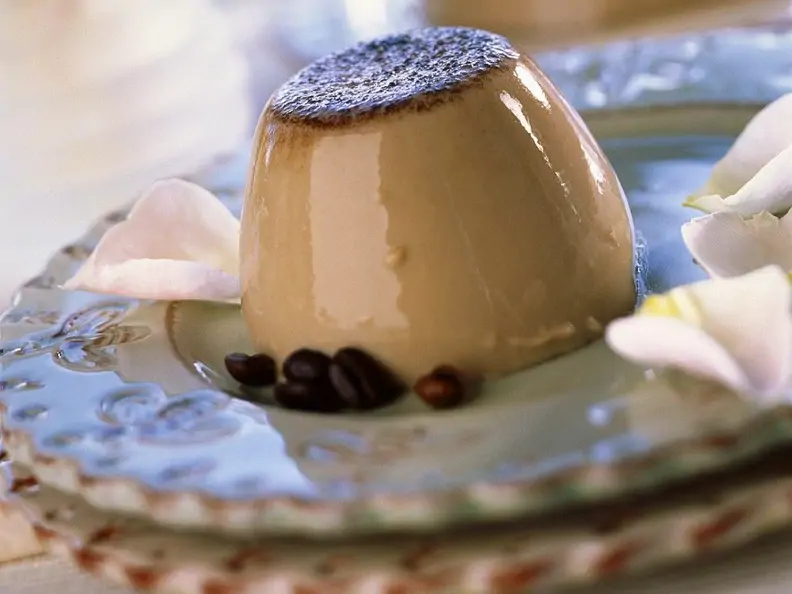Kaffee-Panna Cotta