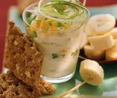 Pikanter Quark mit Ei