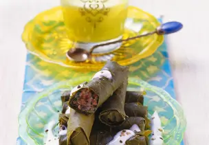 Dolmades mit Hackfleisch