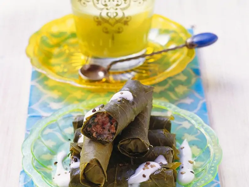 Dolmades mit Hackfleisch