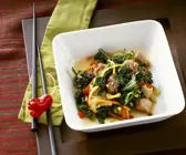 Kohlgemüse mit Ente