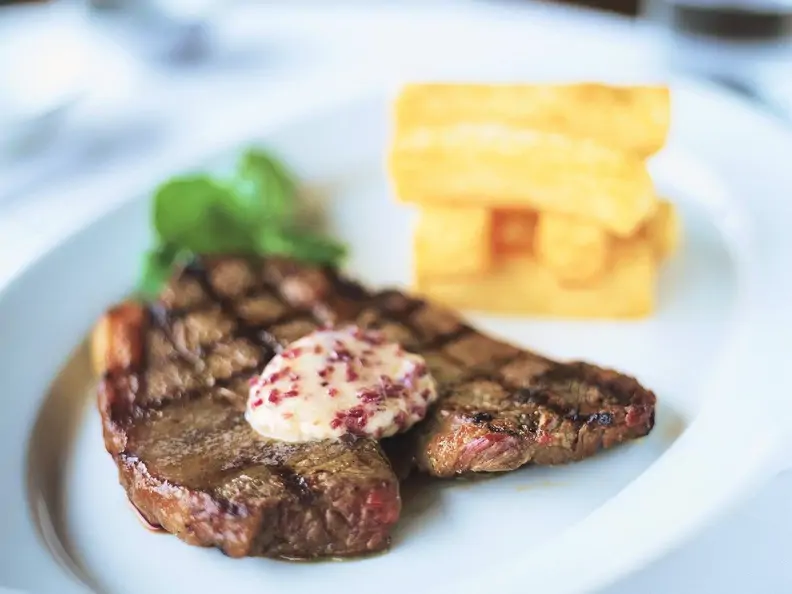 Gegrilltes Rumpsteak