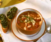 Weiße Bohnen-Eintopf mit Tomaten