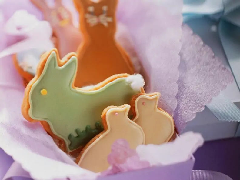 Mürbteigplätzchen zu Ostern