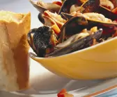 Muscheln in Tomatensauce