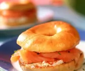 Lachs-Bagel