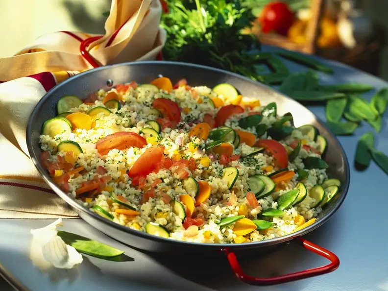 Bulgur-Gemüse-Pfanne