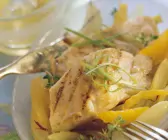 Zander mit Orangen-Fenchelgemüse