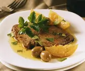 Thunfisch mit Zitronensauce