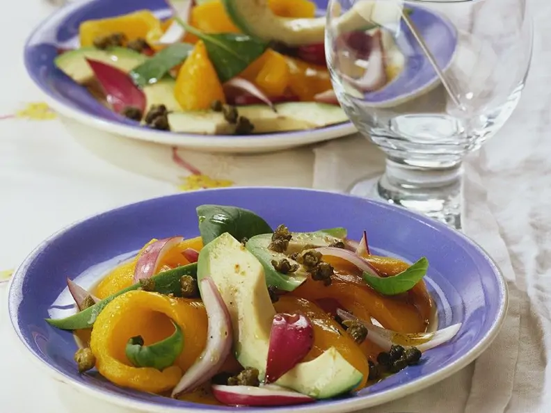 Avocado-Paprika-Salat