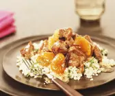 Lammragout mit Trockenfrüchten