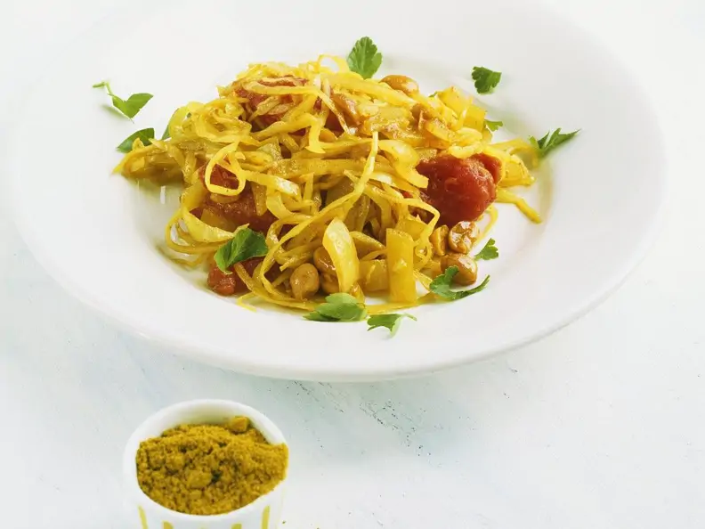 Curry-Weißkohl