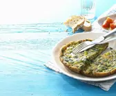 Salat-Omelette