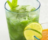 Spinat-Minze-Saft