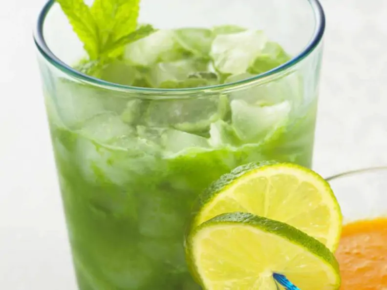 Spinat-Minze-Saft