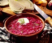 Rote-Bete-Suppe nach schlesischer Art