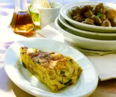 Kartoffeltortilla mit Champignons